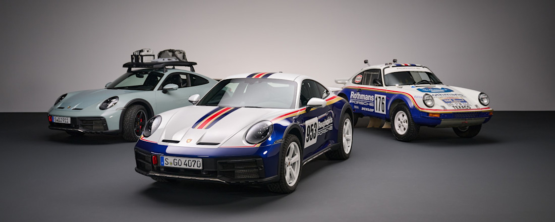 Ecco la nuova Porsche 911 Dakar, sportiva off-road con i geni della vittoria