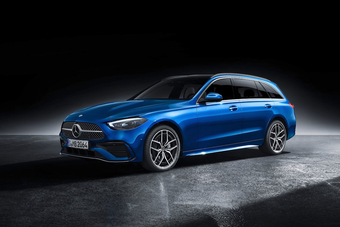Neue Mercedes C-Klasse (W206): Ohne Stern, nur noch Vierzylinder