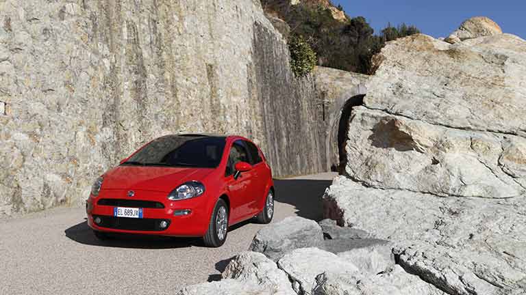 Fiat Punto din fata
