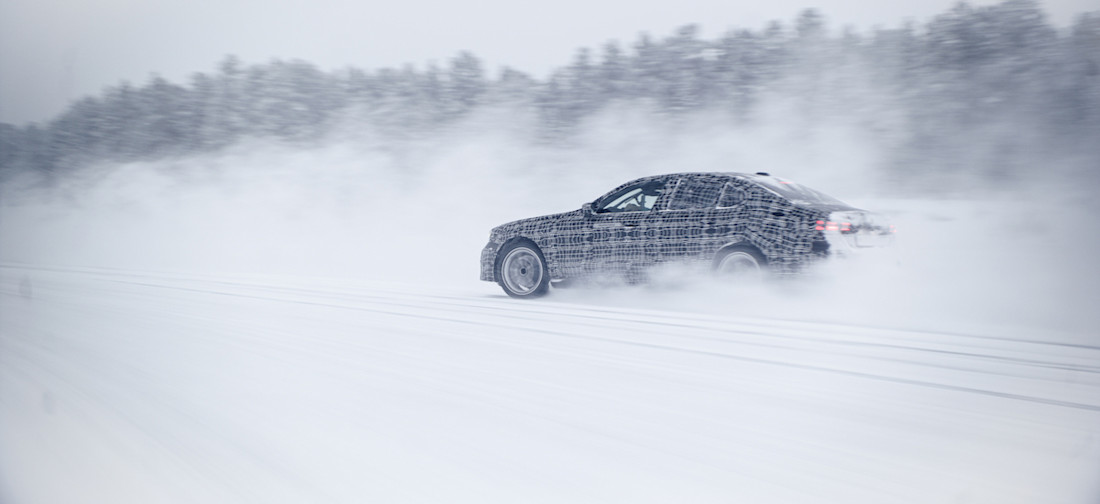 Avant-première : BMW i5, électrique dans le froid