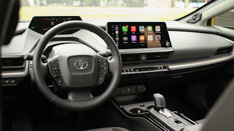 2025 Toyota Prius vs Honda Civic Hybrid Comparison Test Body Image