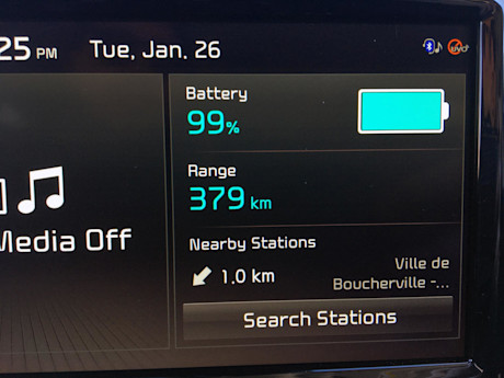 Kia Soul EV 2021 : essai hivernal Image