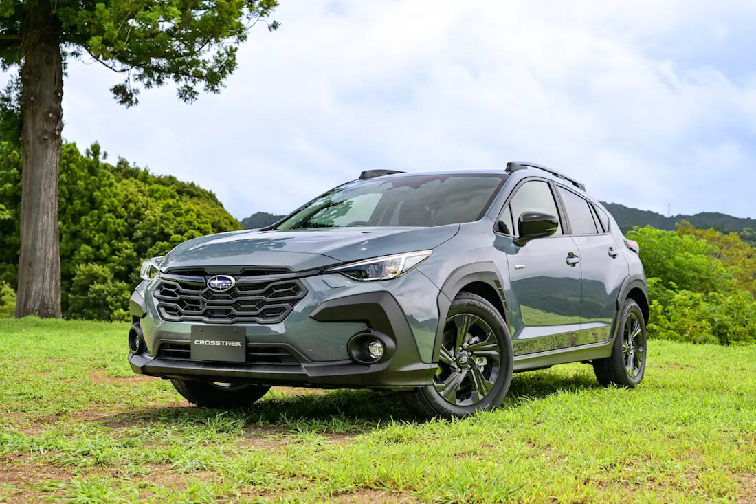 Subaru Crosstrek (2022) statisch, vooraanzicht Subaru Crosstrek (2022) statisch, vooraanzicht