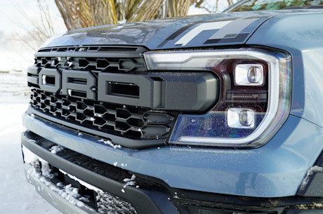 Le Ford Ranger Raptor soumis à une tempête hivernale Image