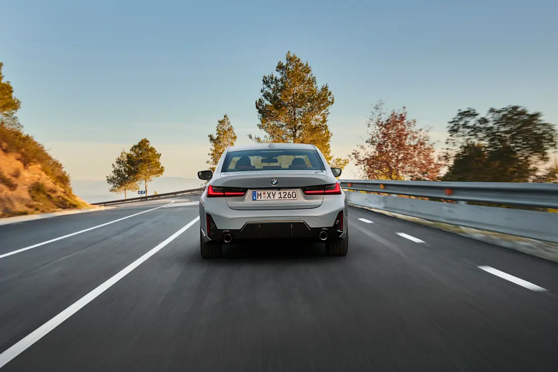 BMW M340d rear