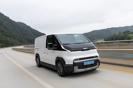 2026 Kia PV5 Preview and First Drive: New EV Cargo Van Focuses on Flexibility and Practicality Image
