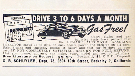 Editorial drive gas free remarr advertisement jm