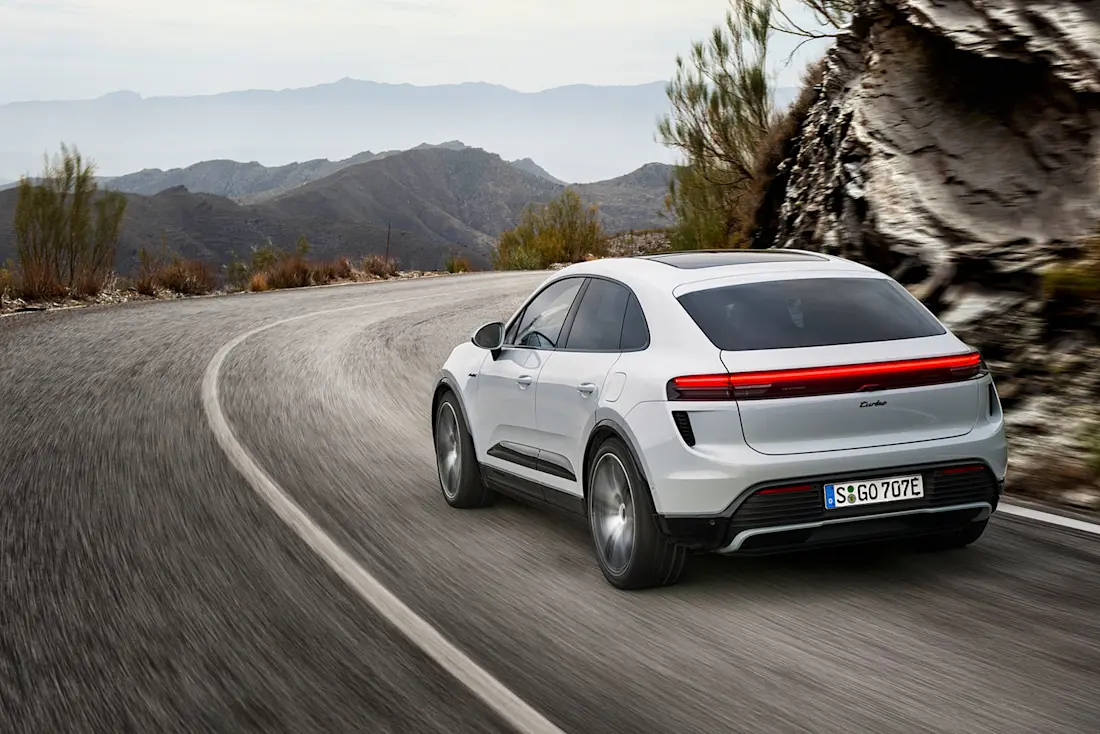 Porsche Macan Elektro 2024 - Heck Porsche Macan Elektro 2024 - Heck