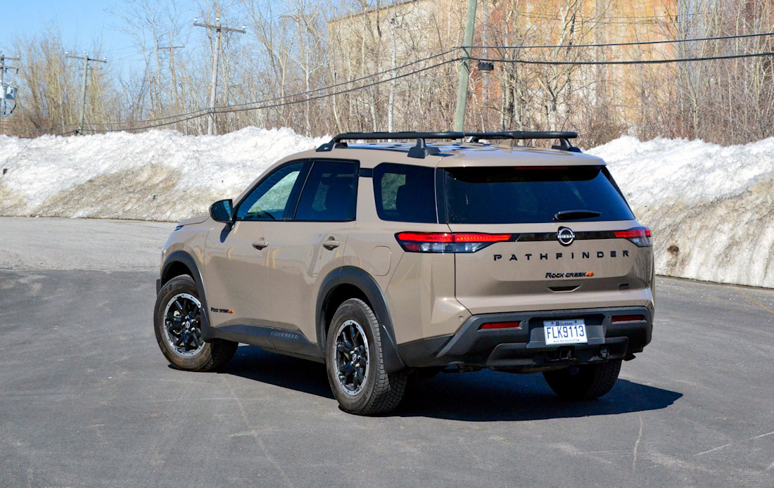Nissan Pathfinder Rock Creek 2023 : essai routier Image