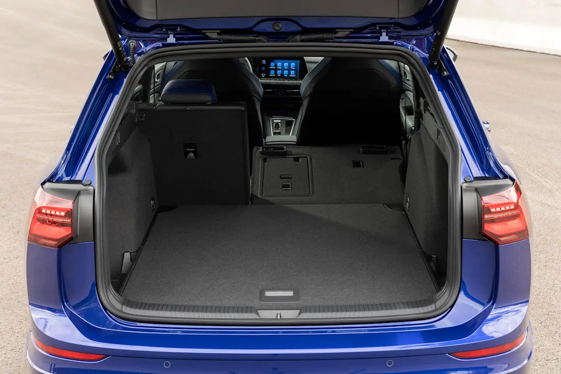 Volkswagen Golf R Variant (2022) koffervolume Volkswagen Golf R Variant (2022) koffervolume