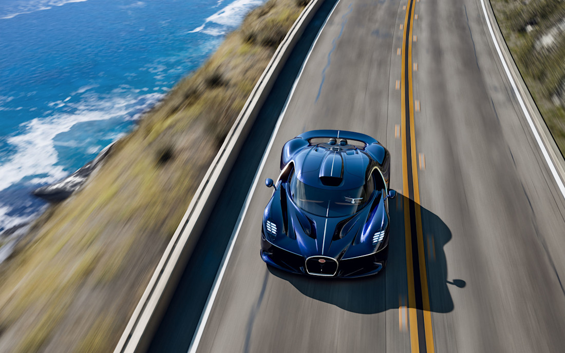 Bugatti Destrier, la Bolide si sveste dell’aerodinamica e diventa scultura