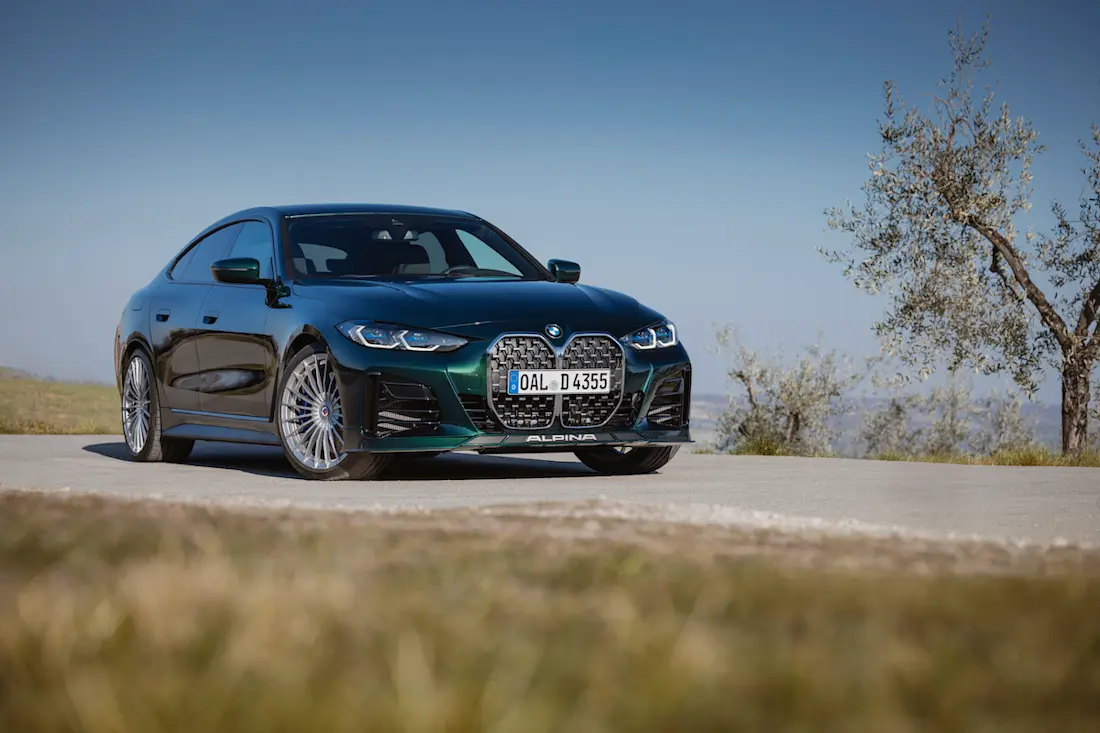 Alpina D4 S Gran Coupé (2022) statisch, vooraanzicht