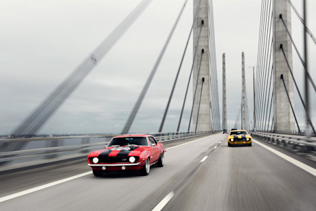 Editorial 1969 chevrolet camaro in 2015 gumball 3000 14 oskar bakke