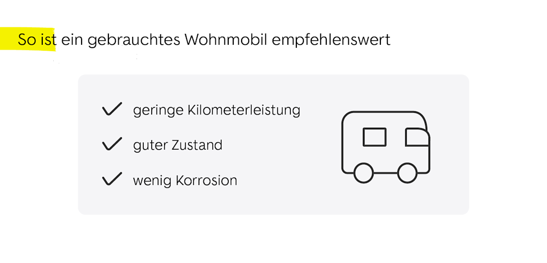 so ist ein gebrauchtes wohnmobil empfehlenswert