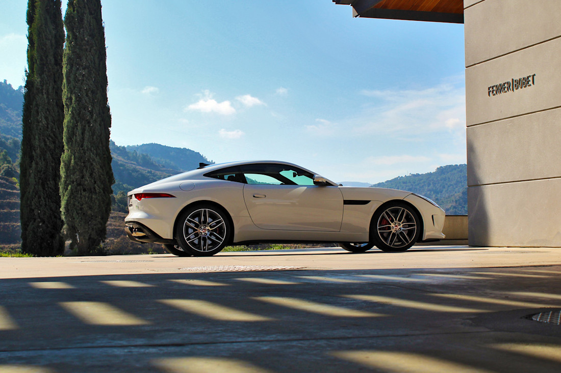 2015 Jaguar F-Type Coupe in the Spanish Pyrenees Slideshow