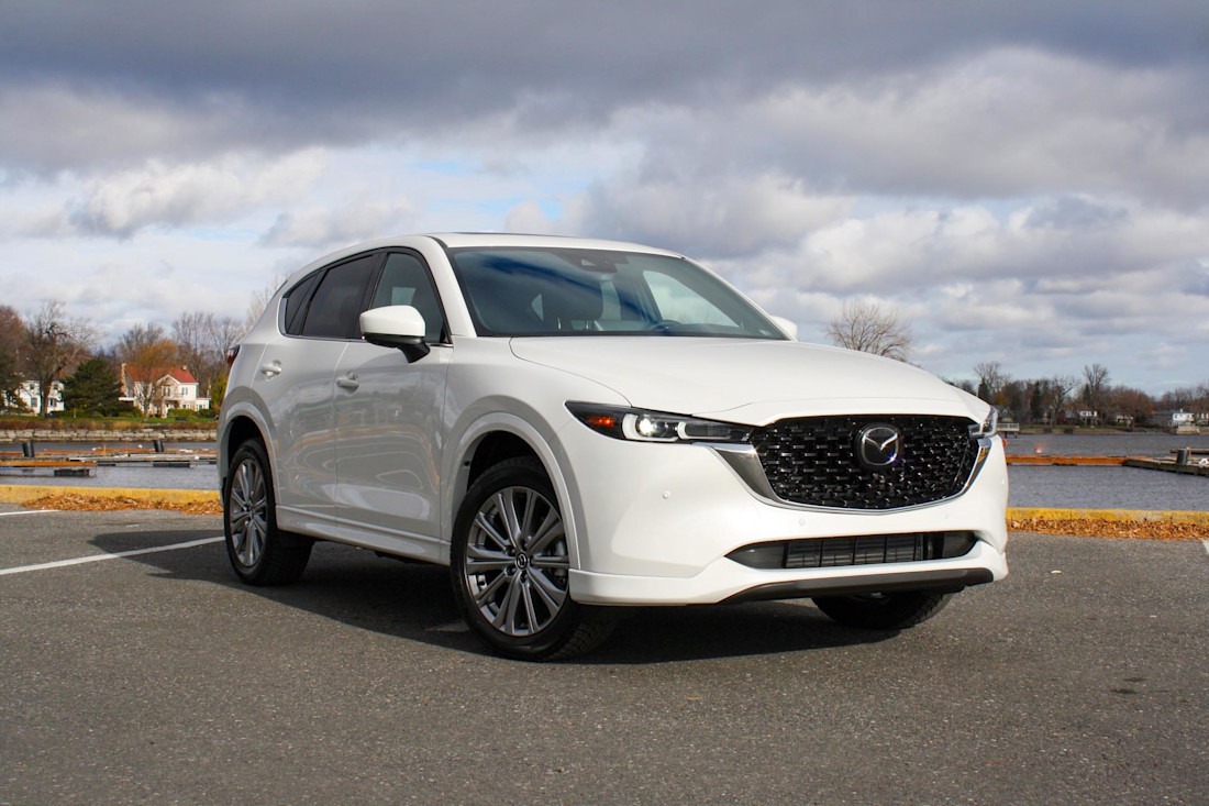 Mazda CX-5 Signature 2023 : essai hivernal