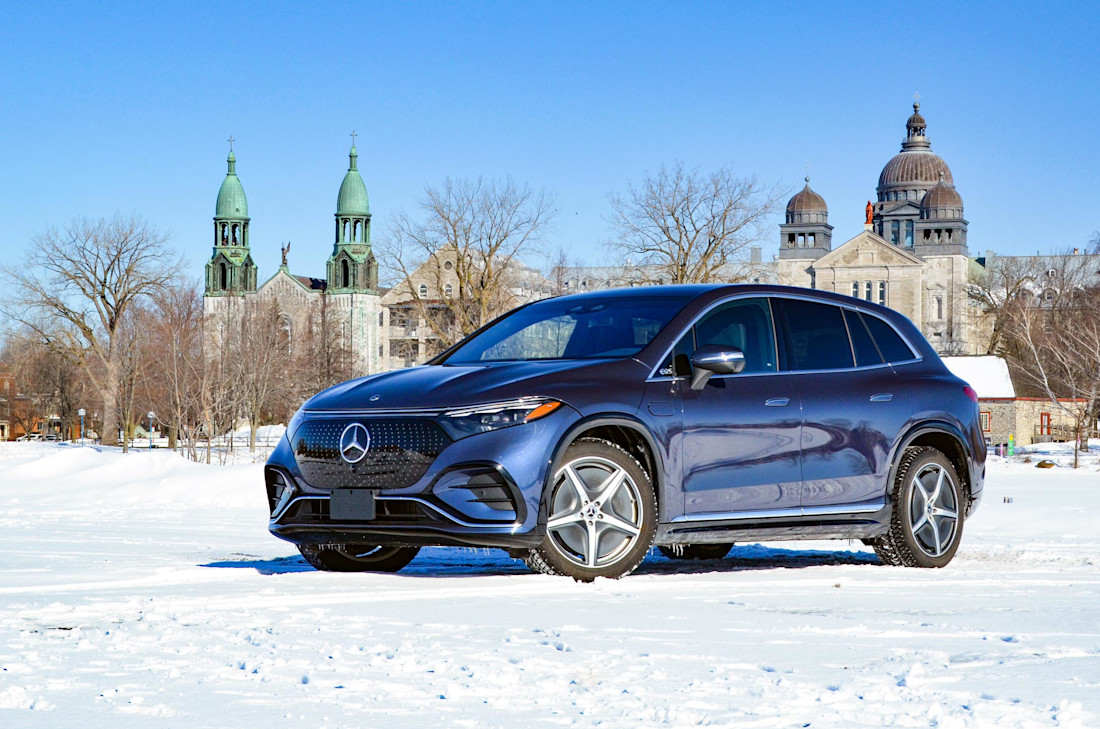Mercedes-Benz EQS VUS 2023 : essai routier