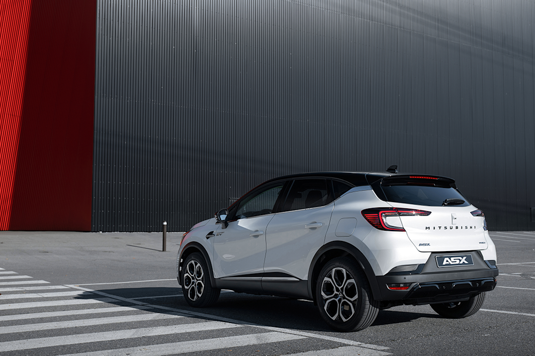 Mitsubishi ASX (2022) statisch, achteraanzicht