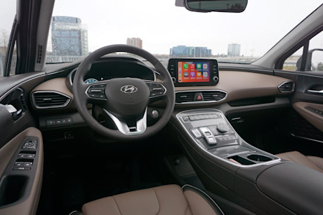 Editorial 2021 hyundai santa fe luxury hybrid 20 di