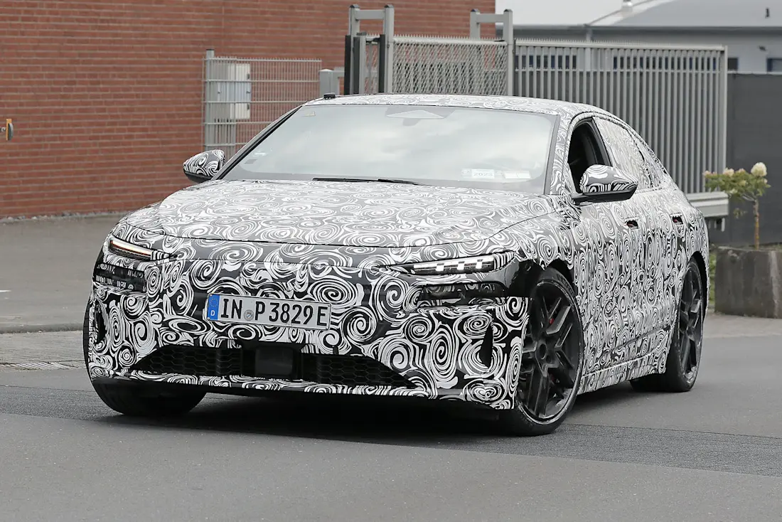  Audi S6 e-tron Erlkönig - Frontpartie