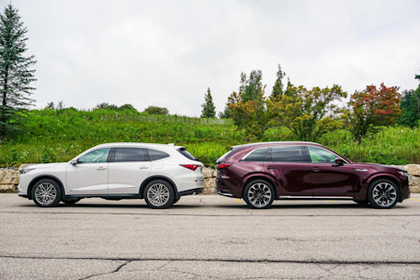 Editorial 2023 acura mdx vs 2024 mazda cx 90 231003 03 di