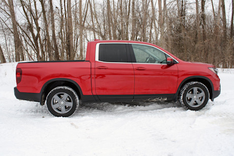 Honda Ridgeline Touring 2022 : essai hivernal Image