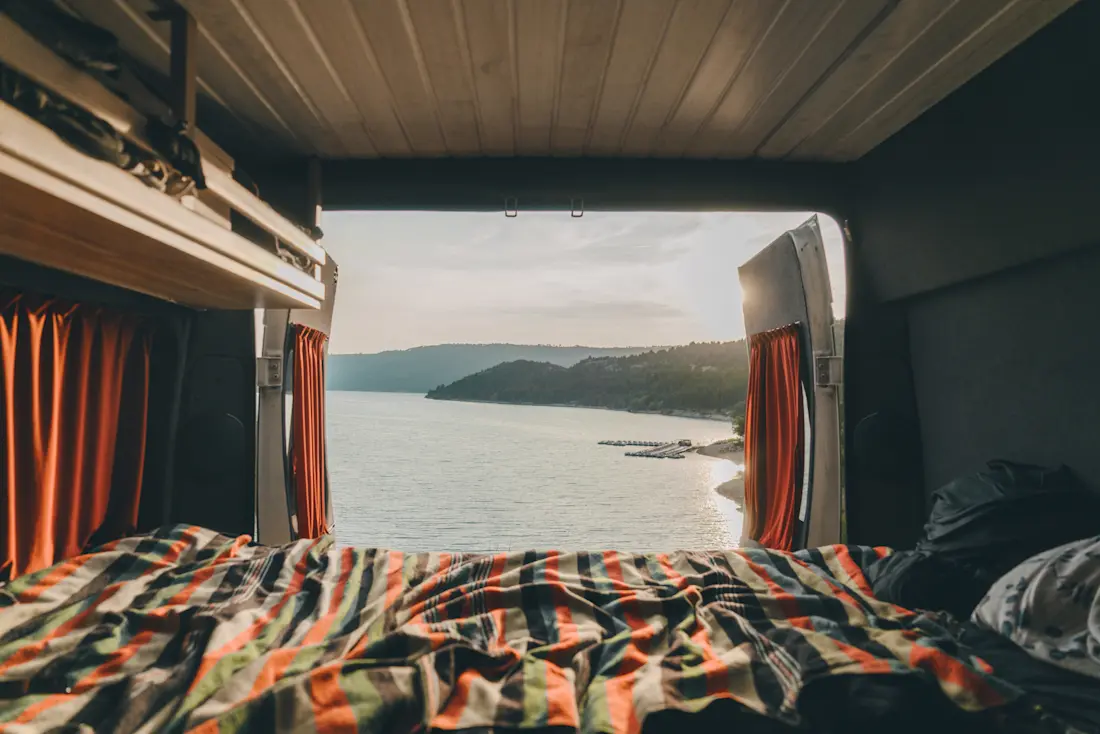 Caravan Aussicht