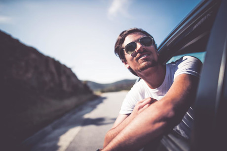 Sommer im Auto