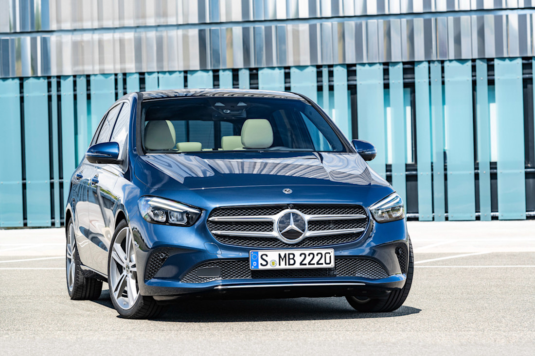 Mercedes-Benz B-klasse 200 voorkant