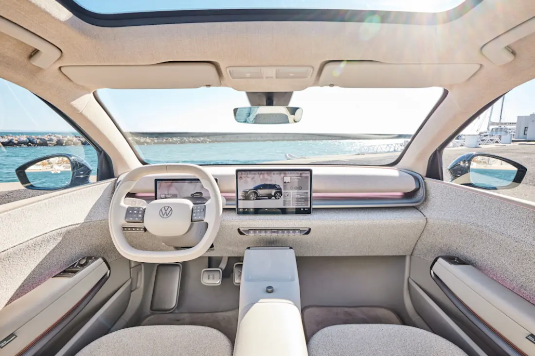 Interior del Volkswagen ID.Cross Concept