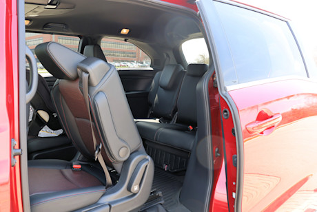 Editorial 2025 honda odyssey review interior third row acess 1