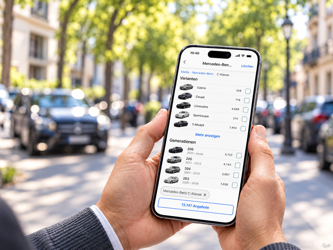 AutoScout24 startet neue KI-Fahrzeugsuche: Eine Million Fahrzeugkonfigurationen für noch relevantere Anfragen