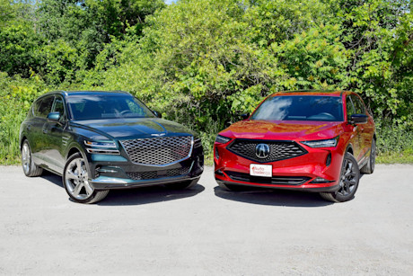 Editorial 2021 genesis gv80 vs 2022 acura mdx 01 sha