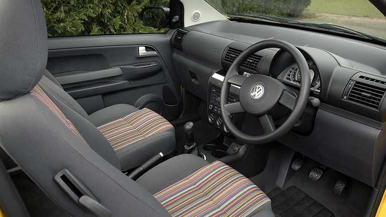 interiorul Volkswagen Fox