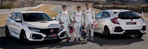 Blog: Entrega en el circuito del Jarama (Video) – Un Type R para Márquez, Pedrosa y Bou