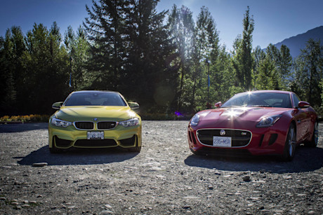 Editorial 02 bm jaguar f type vs bmw m4