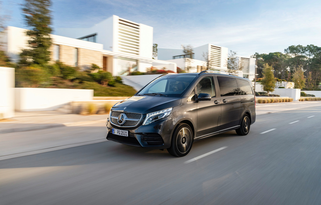 Mercedes V-Klasse: jetzt auch mit Airmatic