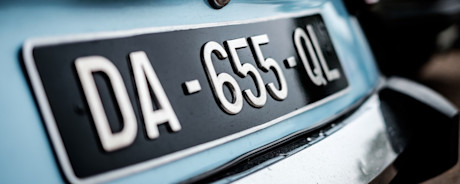 License plate