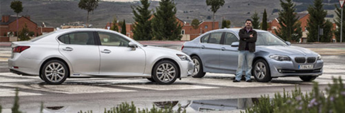 Comparativa: Lexus GS450h Hybrid Drive vs BMW Active Hybrid 5 – La guerra del lujo... y del ahorro