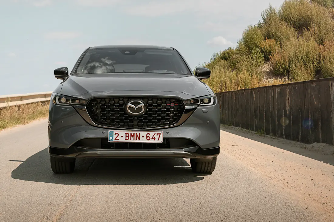 Mazda CX-5 (2022) statisch, frontaal Mazda CX-5 (2022) statisch, frontaal