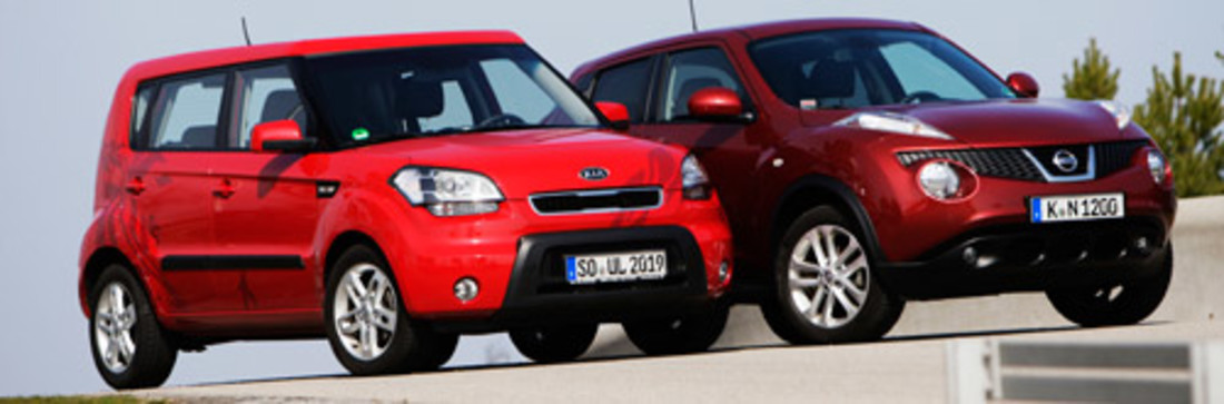 Comparativa: Kia Soul Vs. Nissan Juke – Creadores de tendencias