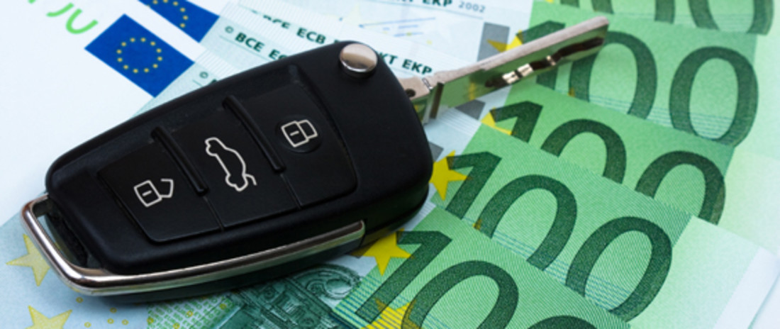 Aanbetaling auto
