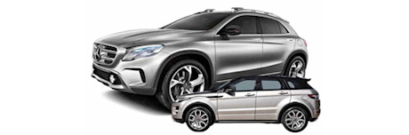 Comparativa: Mercedes GLA o Range Rover Evoque – El mayor rival al que debe enfrentarse el GLA