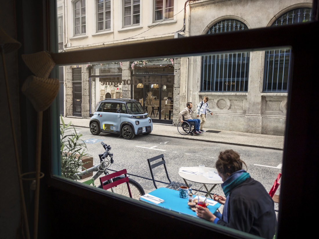Citroën Ami for All: quadriciclo elettrico per persone con mobilità ridotta