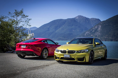 Editorial 19 bm jaguar f type vs bmw m4