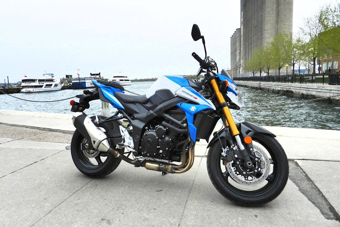2015 Suzuki GSX-S750ZA Test Ride