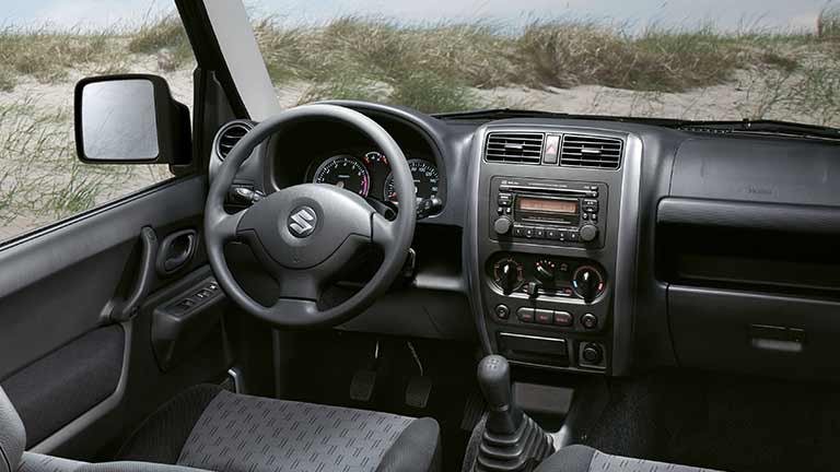 Vedere in interior Suzuki Jimny