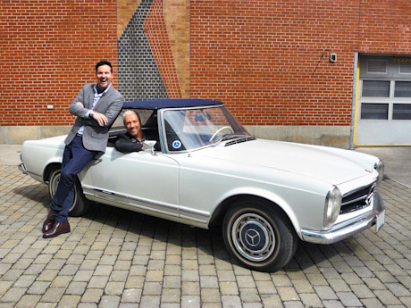 Editorial 12 pg colin justin 1968 m b 280 sl
