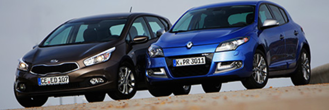 Comparativa: Renault Megane vs. Kia Ceed – Dos compactos de moda