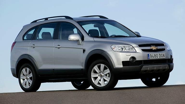Chevrolet Captiva vedere din fata